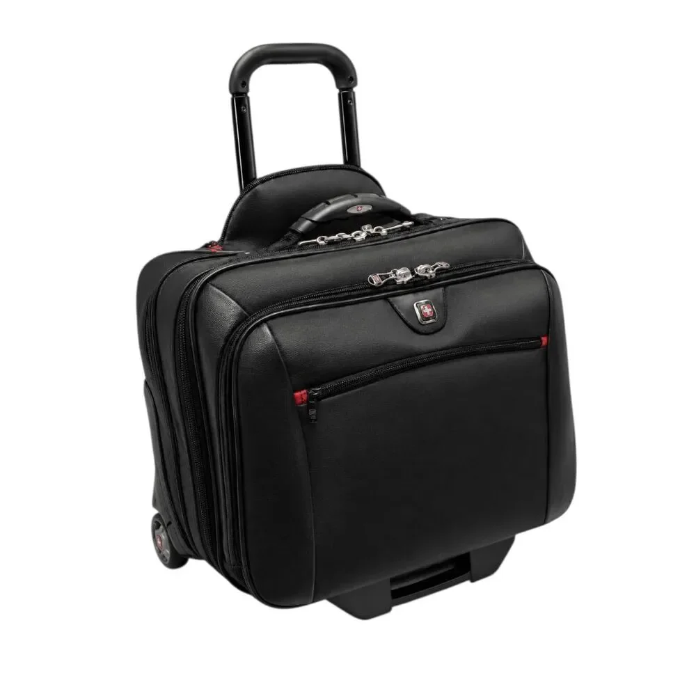 SWISS GEAR Wenger Potmac Carry-On Two Wheeled Laptop Briefcase Luggage Bag